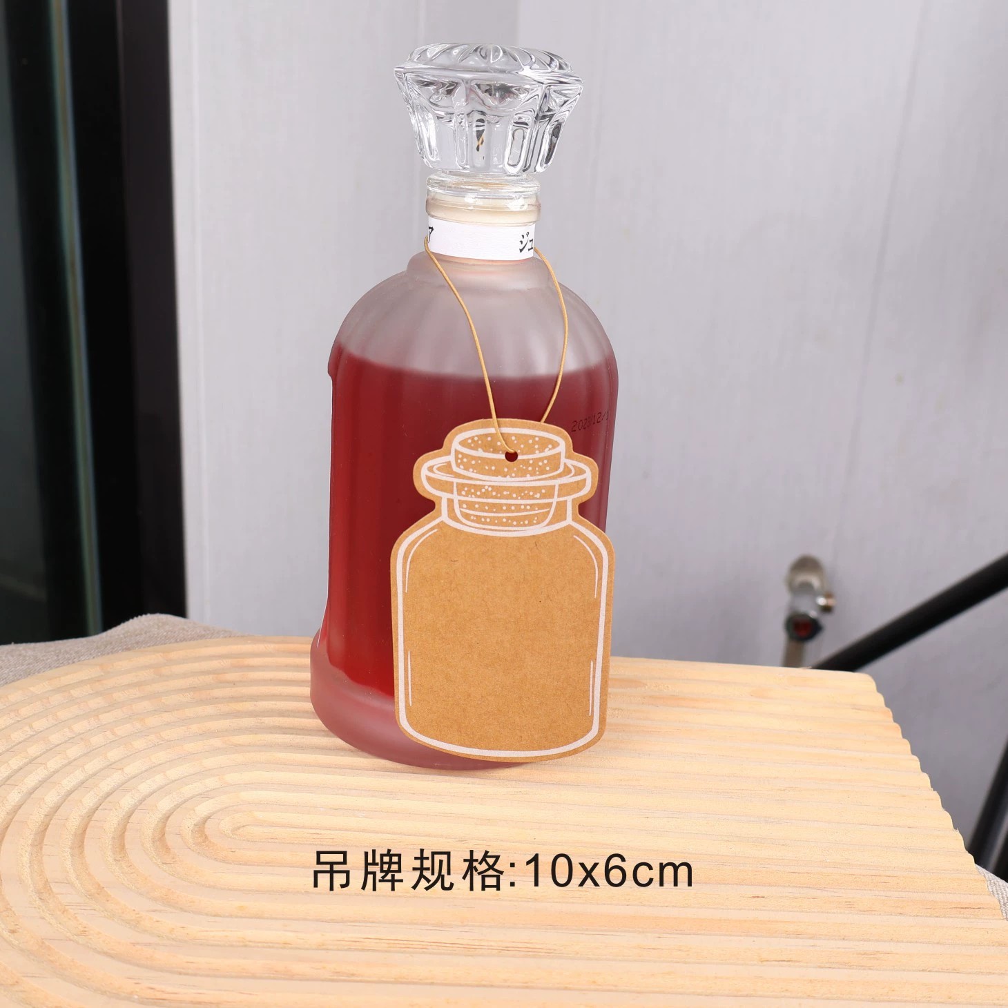 Customizable Kraft Paper Price Tag with Elastic Cord for Retail Displays - Model: 1000382542046 - 图片 10