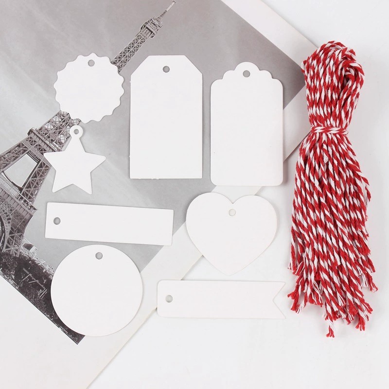 Customizable Kraft Paper Tags for Clothing Labels - Model: 693859474680 - 图片 2
