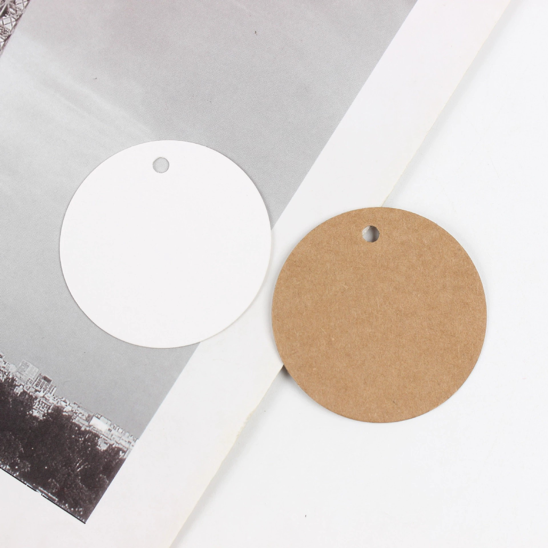 Customizable Kraft Paper Tags for Clothing Labels - Model: 693859474680 - 图片 4