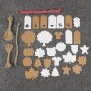 Hand-Writable Kraft Paper Cards for Kindergarten Holiday Gifts - Model: 750095820051