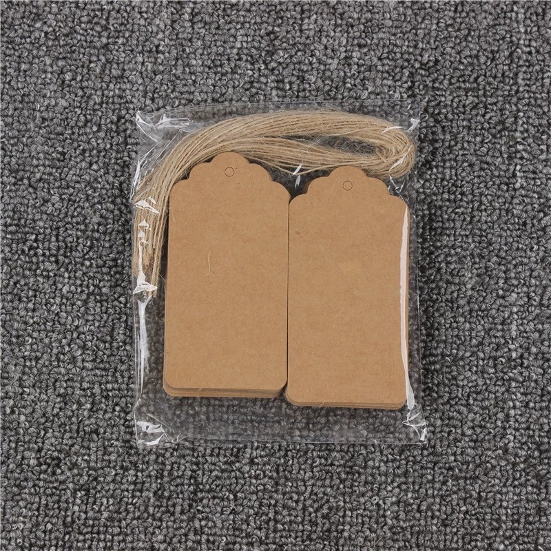 Hand-Writable Kraft Paper Cards for Kindergarten Holiday Gifts - Model: 750095820051 - 图片 6