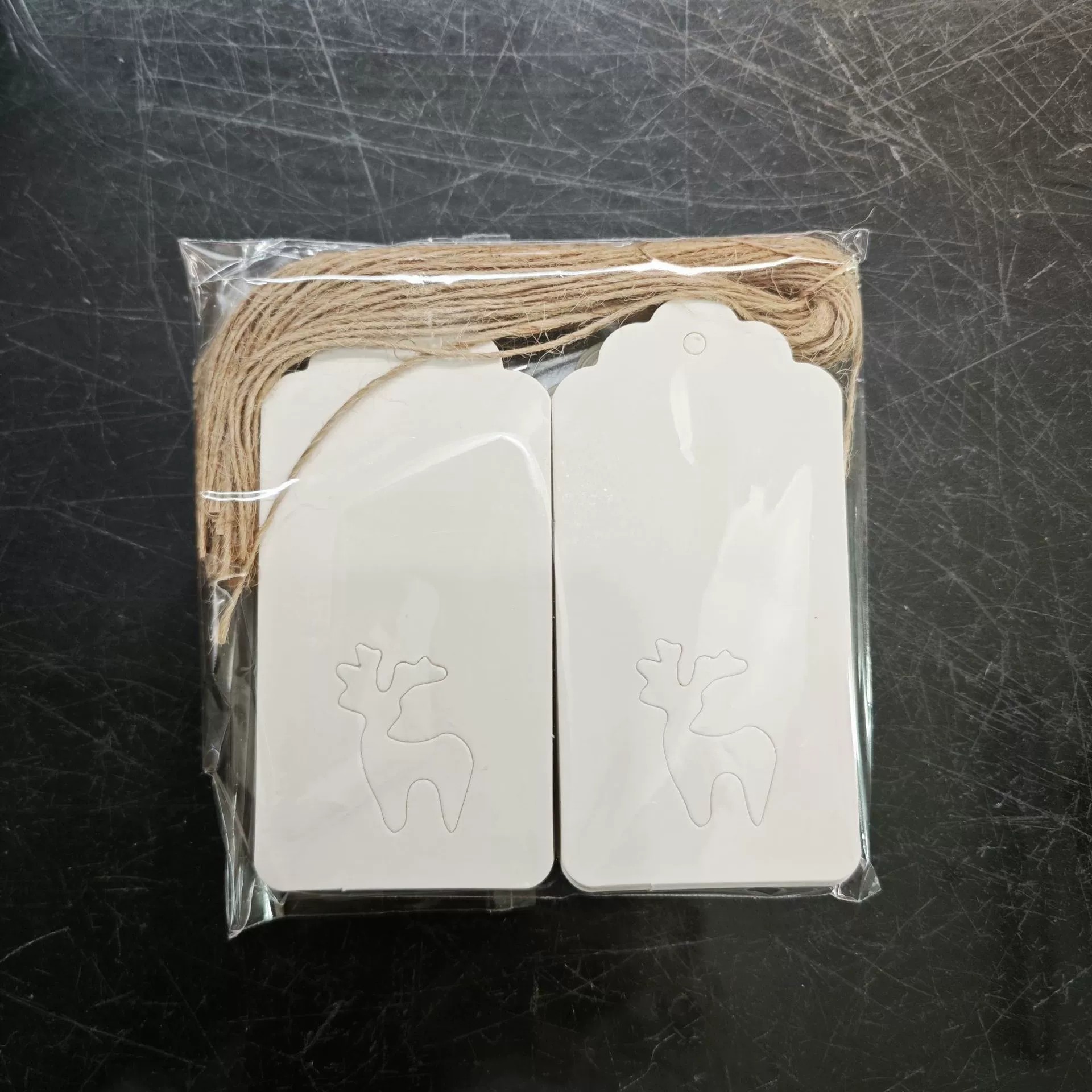 Hand-Writable Kraft Paper Cards for Kindergarten Holiday Gifts - Model: 750095820051 - 图片 9