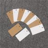 Eco-Friendly Kraft Paper Tags for Earrings Necklaces Hair Clips DIY - Model: 798033329707