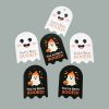 Halloween Ghost Tag for Candy Gift Packaging and Party Decoration - Model: 1050856570087