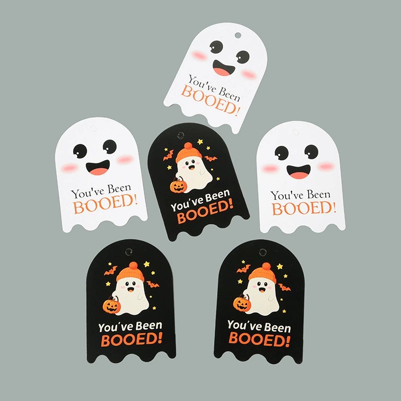 Halloween Ghost Tag for Candy Gift Packaging and Party Decoration - Model: 1050856570087