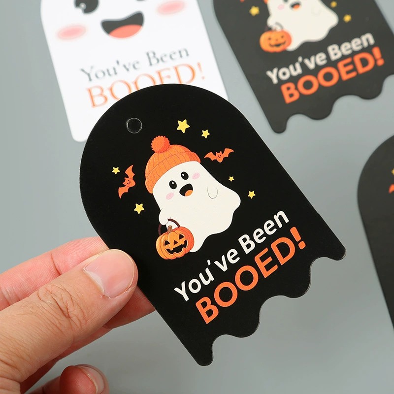 Halloween Ghost Tag for Candy Gift Packaging and Party Decoration - Model: 1050856570087 - 图片 2