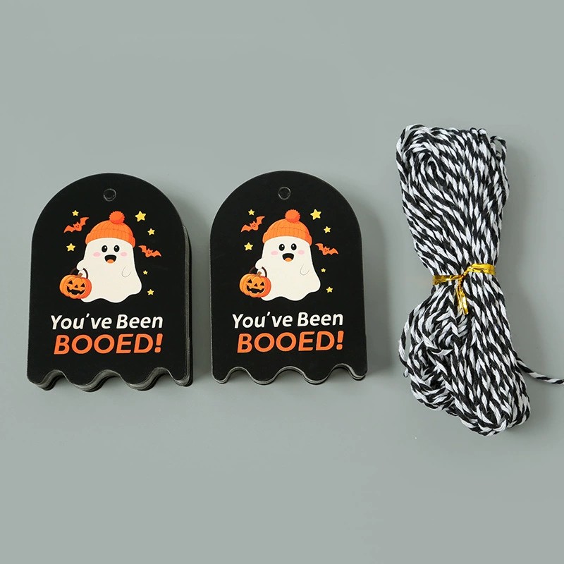 Halloween Ghost Tag for Candy Gift Packaging and Party Decoration - Model: 1050856570087 - 图片 3