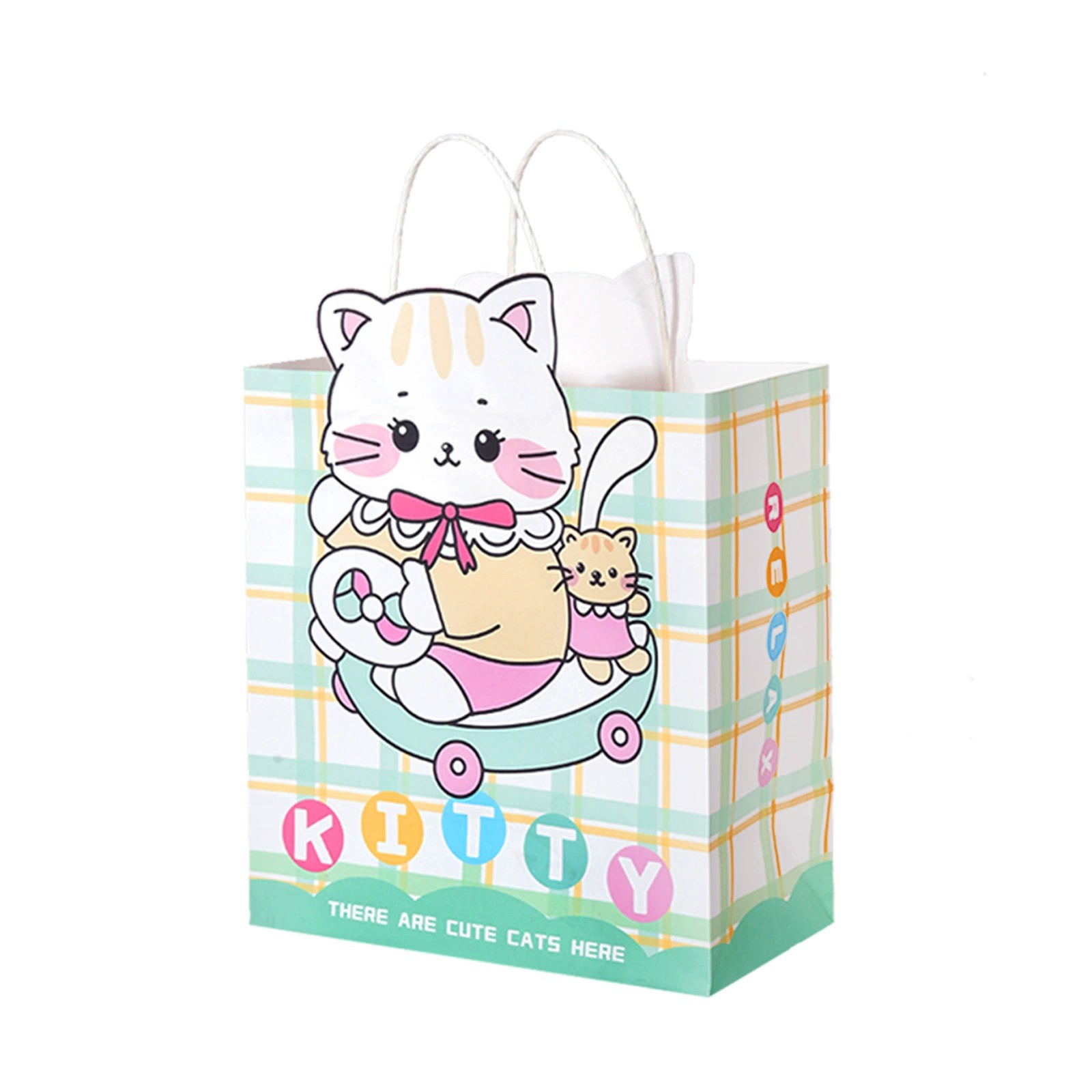 Custom Logo Paper Bag for Birthday Mid-Autumn Festival Gifts - Model: 691580653703 - 图片 5