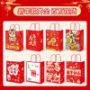 Kraft Paper Gift Bag for New Year Spring Festival Packaging - Model: 997948701451