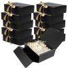 Flip-Top Paper Box for Gift Packaging with White Baking Paper Finish - Model: 742601611513