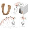 Party Celebration Thank You Labels with Twine for Gift Tags - Model: 983627038456