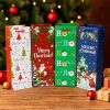Handheld Wine Gift Bag for Christmas Parties and Festive Gifting - Model: 955663789762