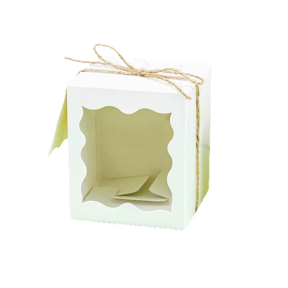 Gift Box for Wedding Candy with Window and Kraft Paper - Model: 900315479963 - 图片 5