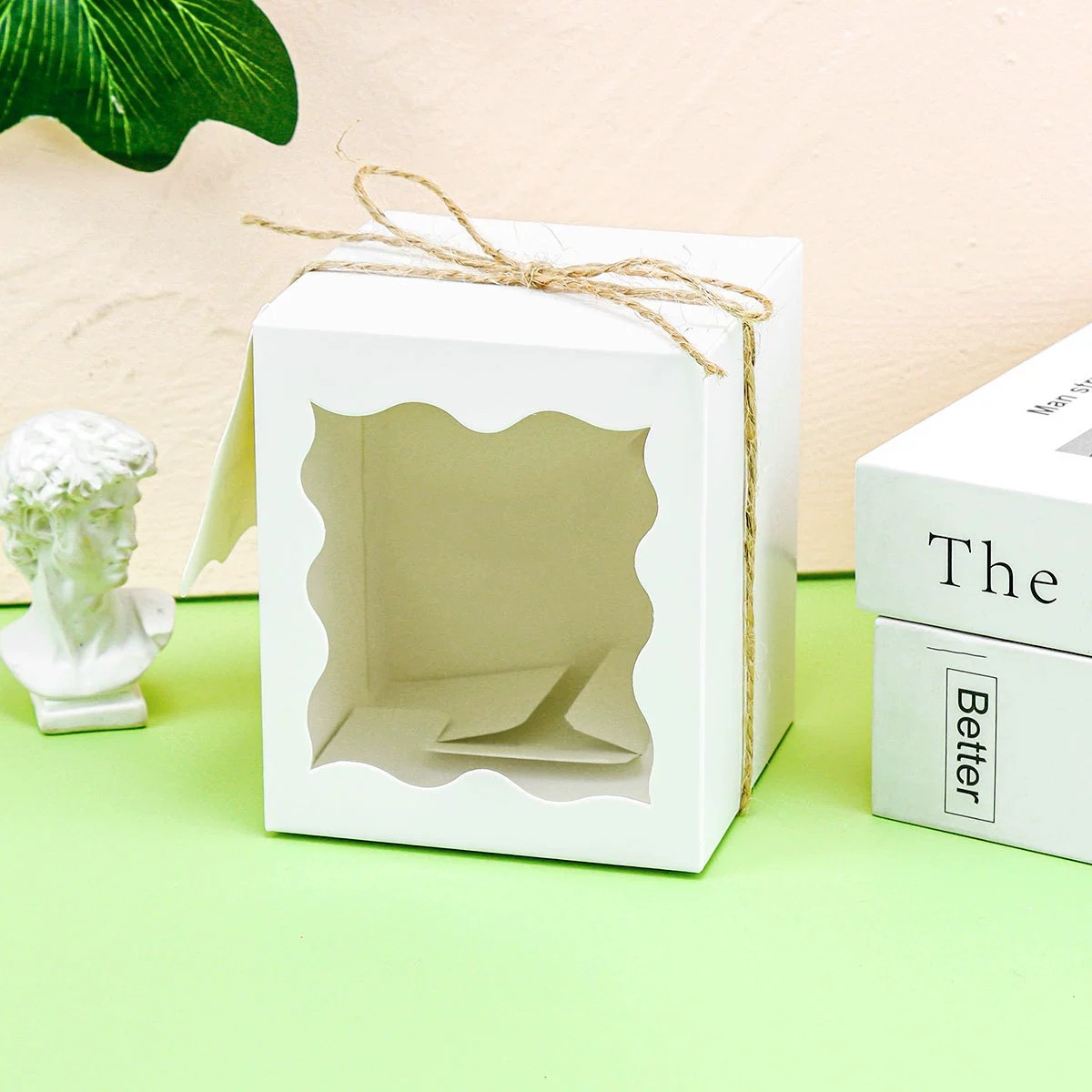 Gift Box for Wedding Candy with Window and Kraft Paper - Model: 900315479963 - 图片 6
