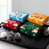 Holiday Party Favor Box for Christmas Candy and Gifts with Cartoon Design - Model: 973040974441