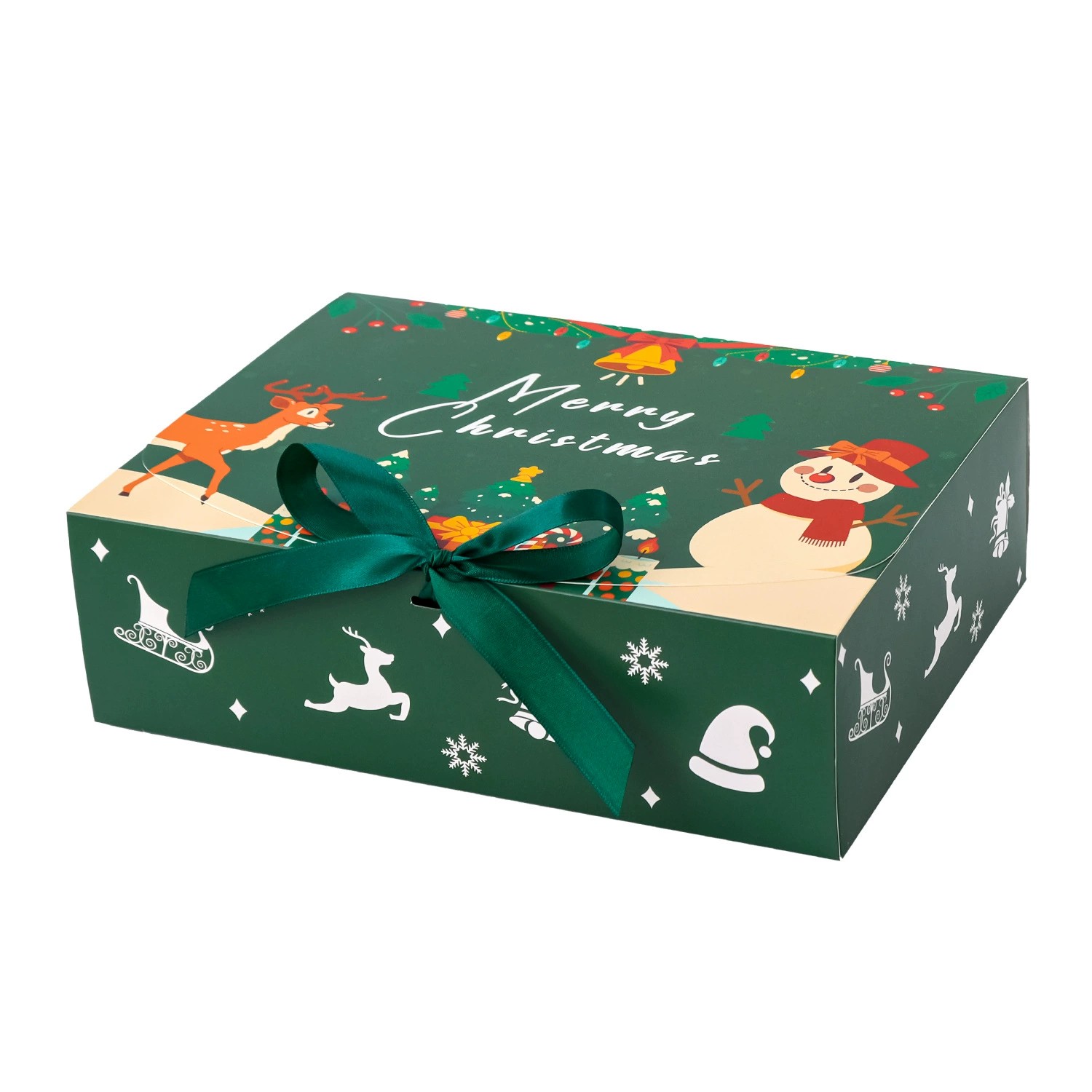 Empty Paper Gift Box for Christmas Wrapping and Storage - Model: 989185672767 - 图片 3