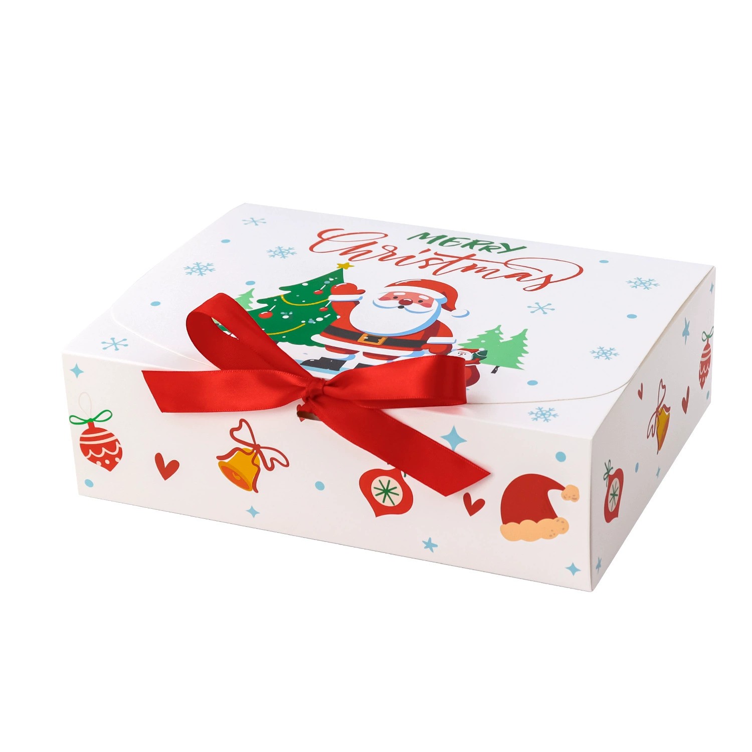 Empty Paper Gift Box for Christmas Wrapping and Storage - Model: 989185672767 - 图片 4
