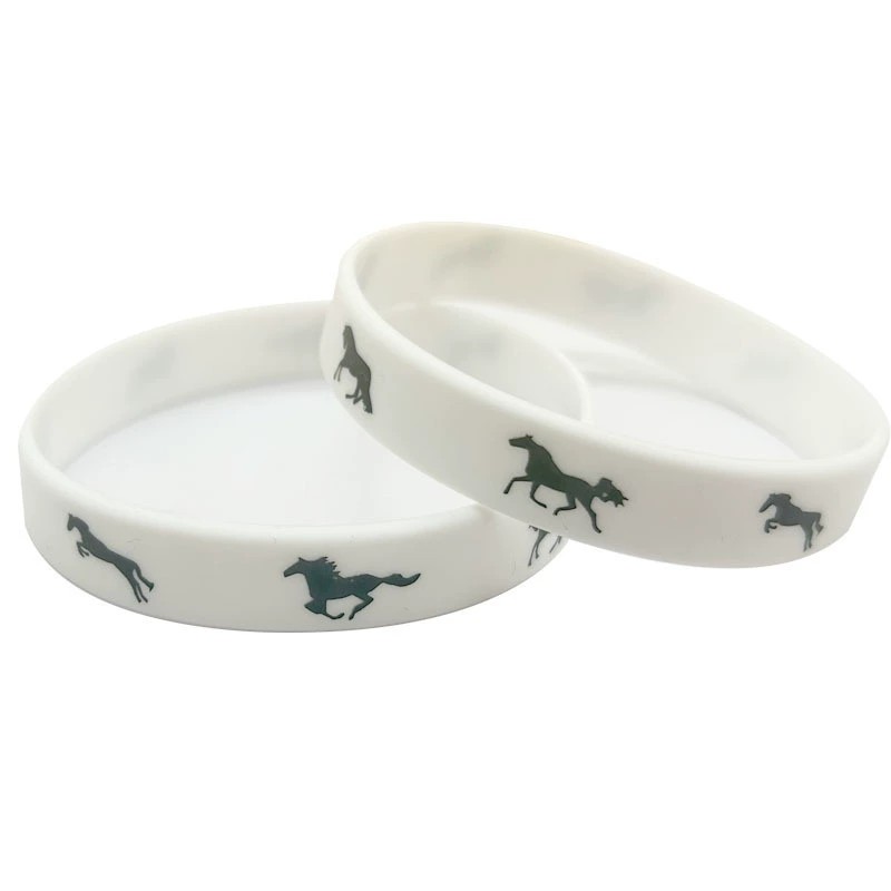 Horse Lover Birthday Gift Silicone Wristband for Derby Day Party - Model: 806132272980 - 图片 6