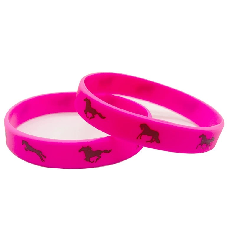 Horse Lover Birthday Gift Silicone Wristband for Derby Day Party - Model: 806132272980 - 图片 8