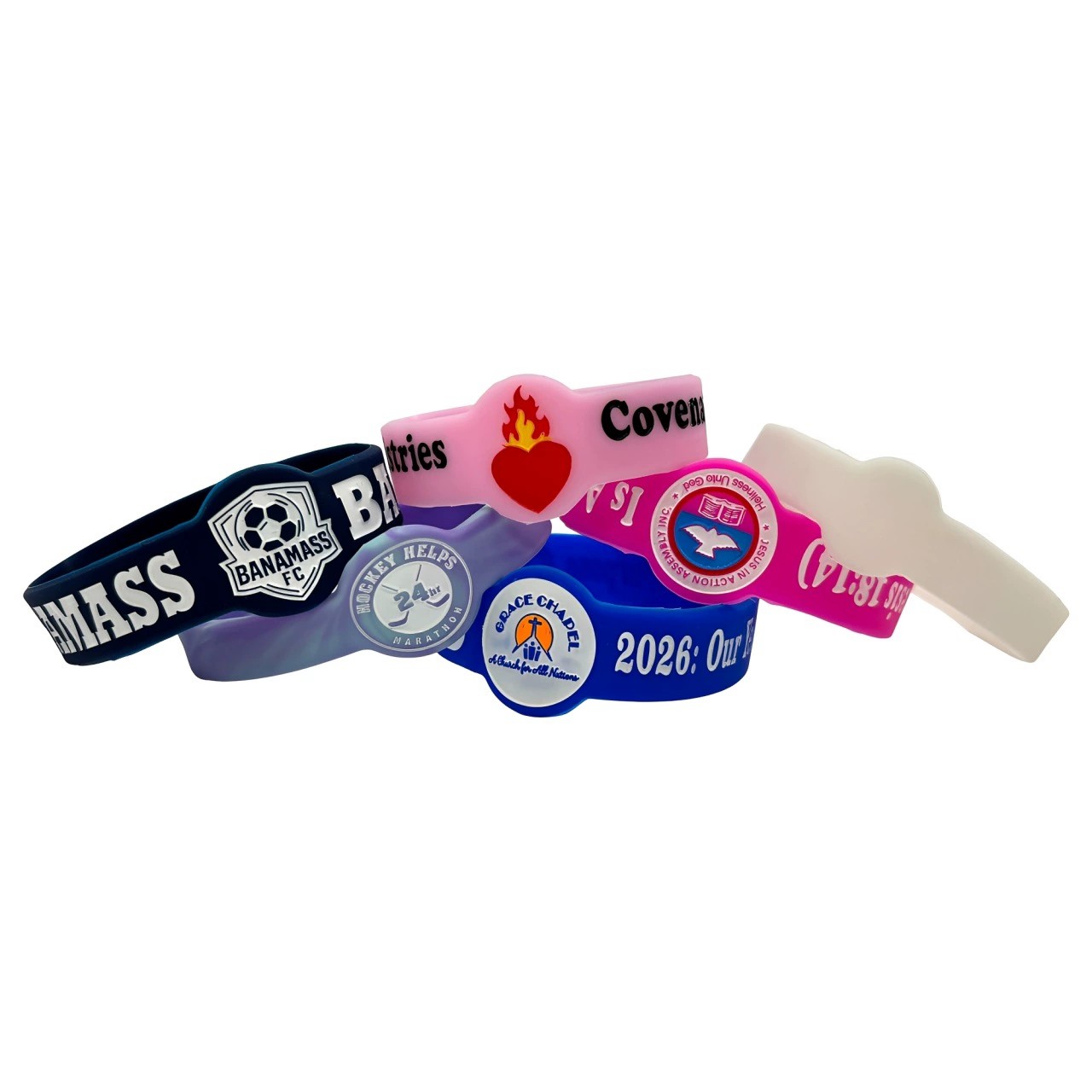 Mosquito Repellent Silicone Wristband with Custom Embossed Logo - Model: 1027492240297 - 图片 4