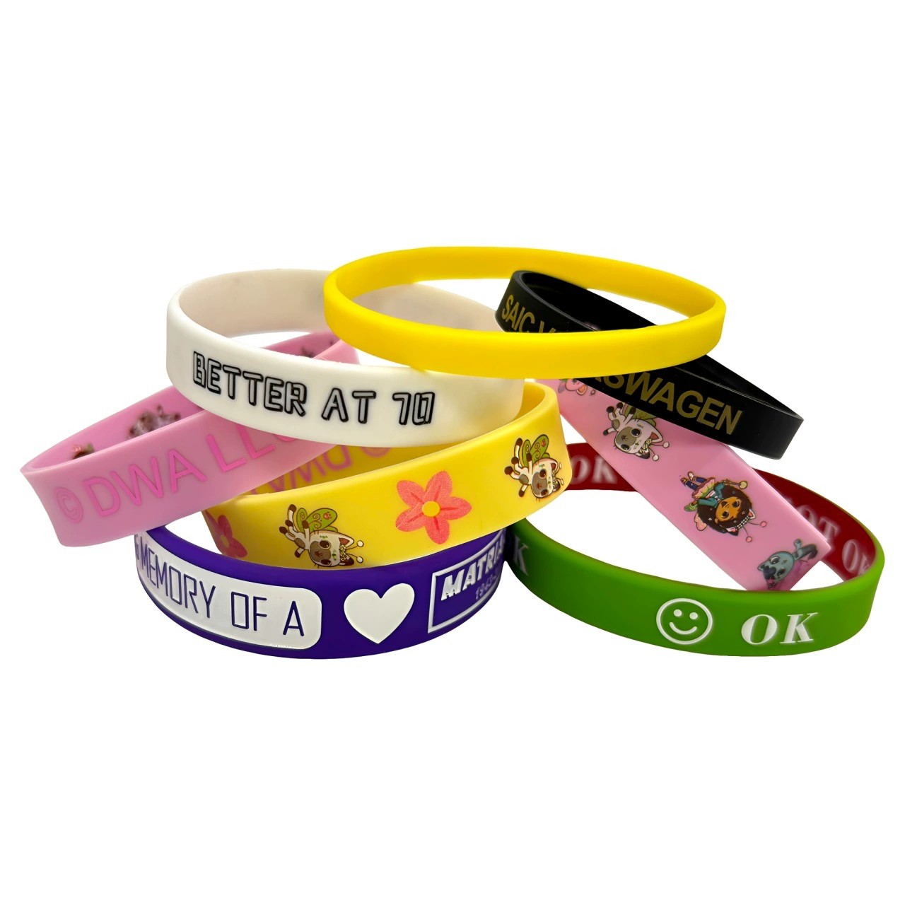 Mosquito Repellent Silicone Wristband with Custom Embossed Logo - Model: 1027492240297 - 图片 6