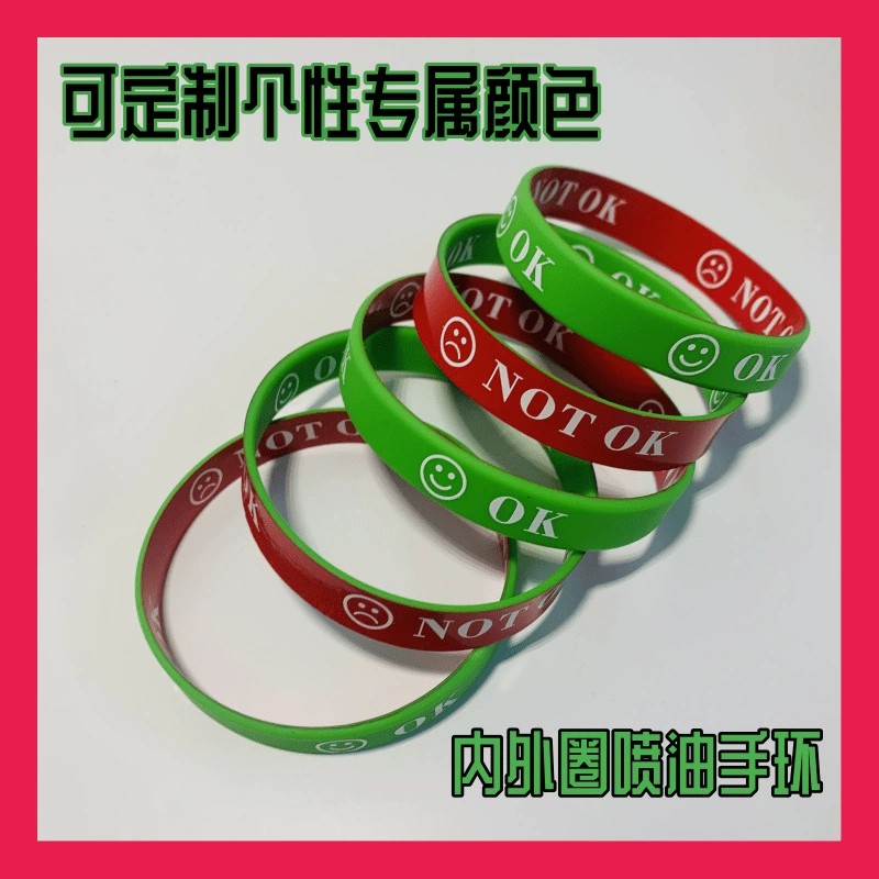 Parent-Child Silicone Wristband for Fun Emotional Expression - Model: 842528543303 - 图片 3