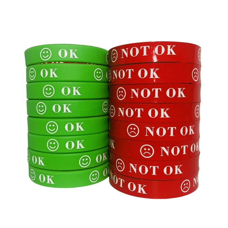 Parent-Child Silicone Wristband for Fun Emotional Expression - Model: 842528543303 - 图片 5