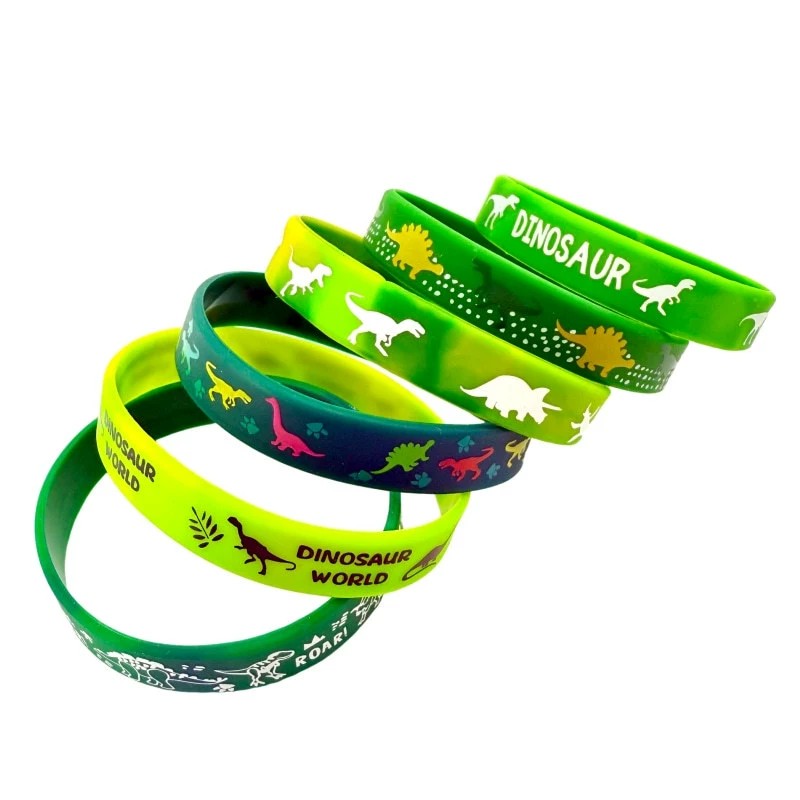 Camouflage Dinosaur Wristband for Jurassic Jungle Party - Model: 842469435431 - 图片 4