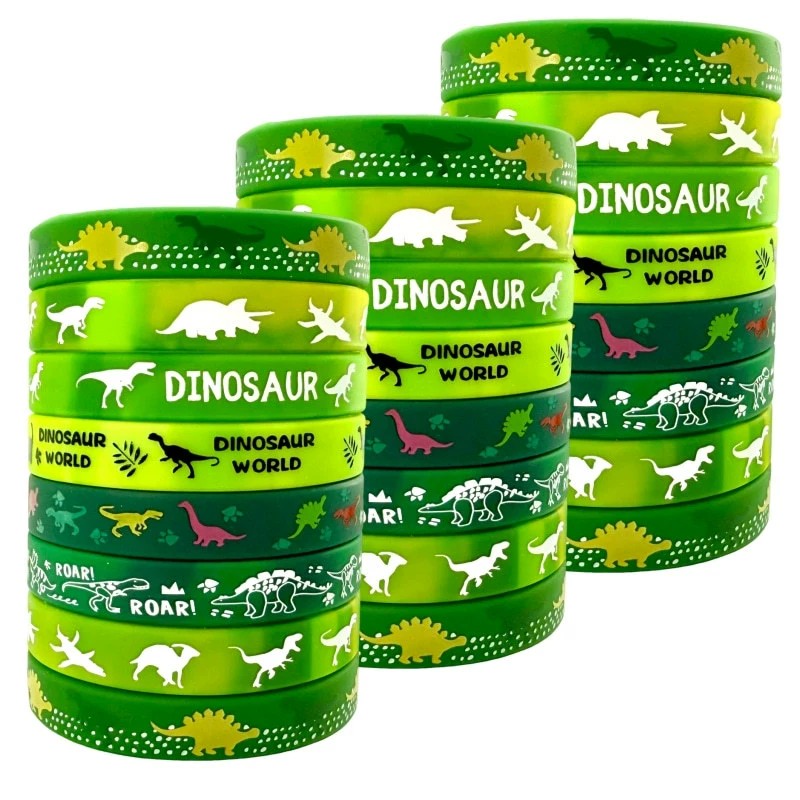 Camouflage Dinosaur Wristband for Jurassic Jungle Party - Model: 842469435431 - 图片 5