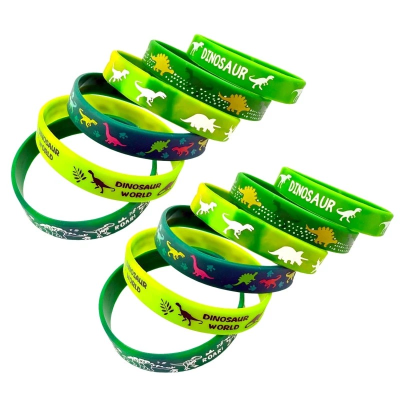 Camouflage Dinosaur Wristband for Jurassic Jungle Party - Model: 842469435431 - 图片 7