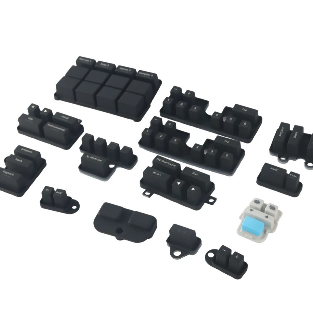 Custom Silicone Button for Instrument Remote Control - Model: 1062729554495