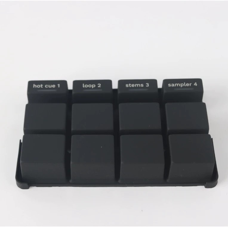 Custom Silicone Button for Instrument Remote Control - Model: 1062729554495 - 图片 4