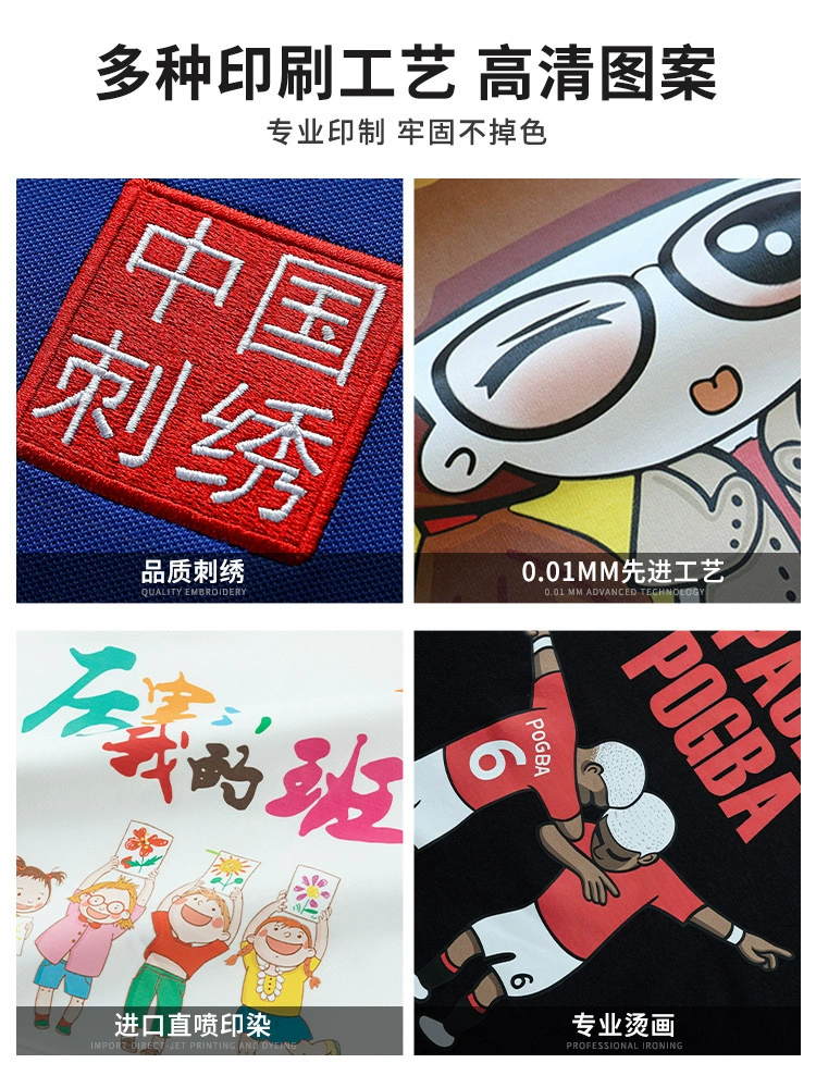 Custom Logo Workwear T-Shirt for Team Uniforms with Drop Shoulder - Model: 1033695588552 - 图片 5