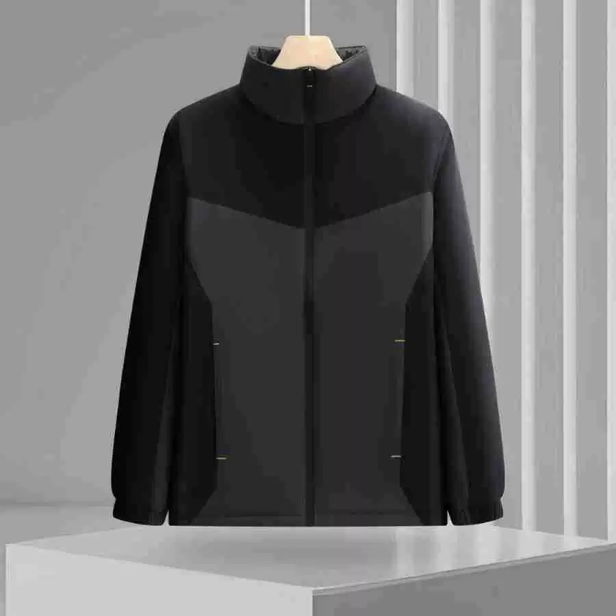 Windproof Stand Collar Jacket for Outdoor Work with Liner and Custom Logo - Model: 975609259036 - 图片 8