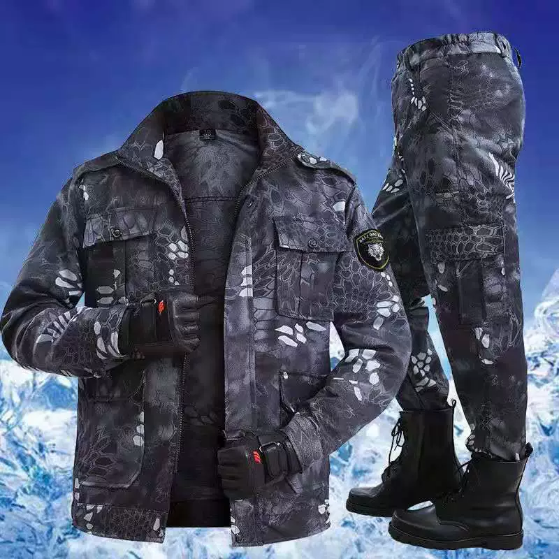 Electrician Work Suit Set for Men with Python Camouflage - Model: 1024265882959 - 图片 7