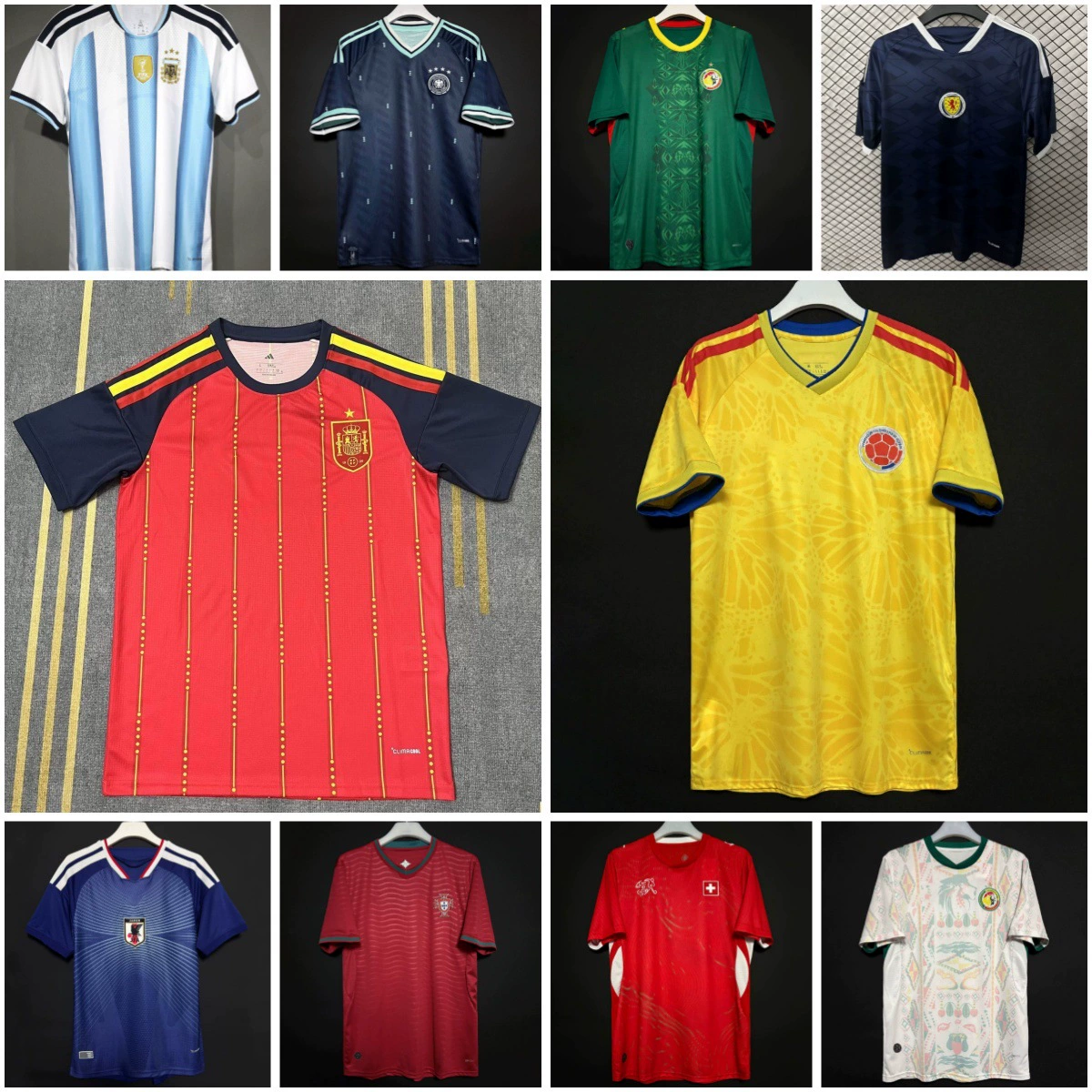 Football Shirts for Match Play and Fan Wear - Model: 1002207411902