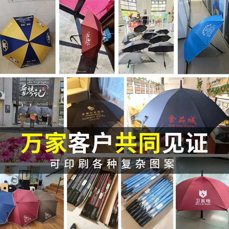 Custom Logo Umbrella for Business Gifts with UV Protection - Model: 672614901292 - 图片 4
