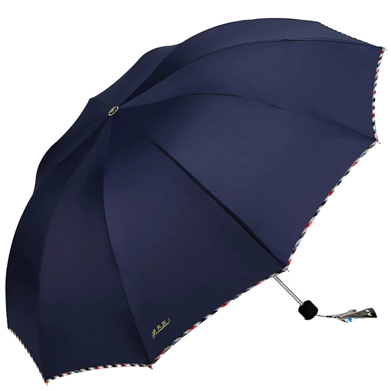 UV Protection Folding Umbrella for Rain and Sun with Custom Logo - Model: 737926022186 - 图片 5