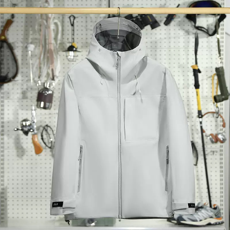 Custom Logo Outdoor Workwear Jacket for Team Building with Hood - Model: 981912779861 - 图片 10