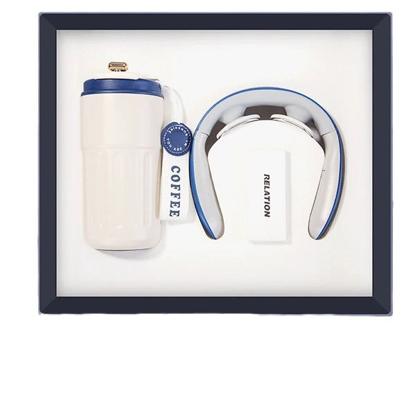 Corporate Business Gift Set for Employees and Clients with Coffee Cup, Power Bank, Umbrella - Model: 897804739876 - 图片 5