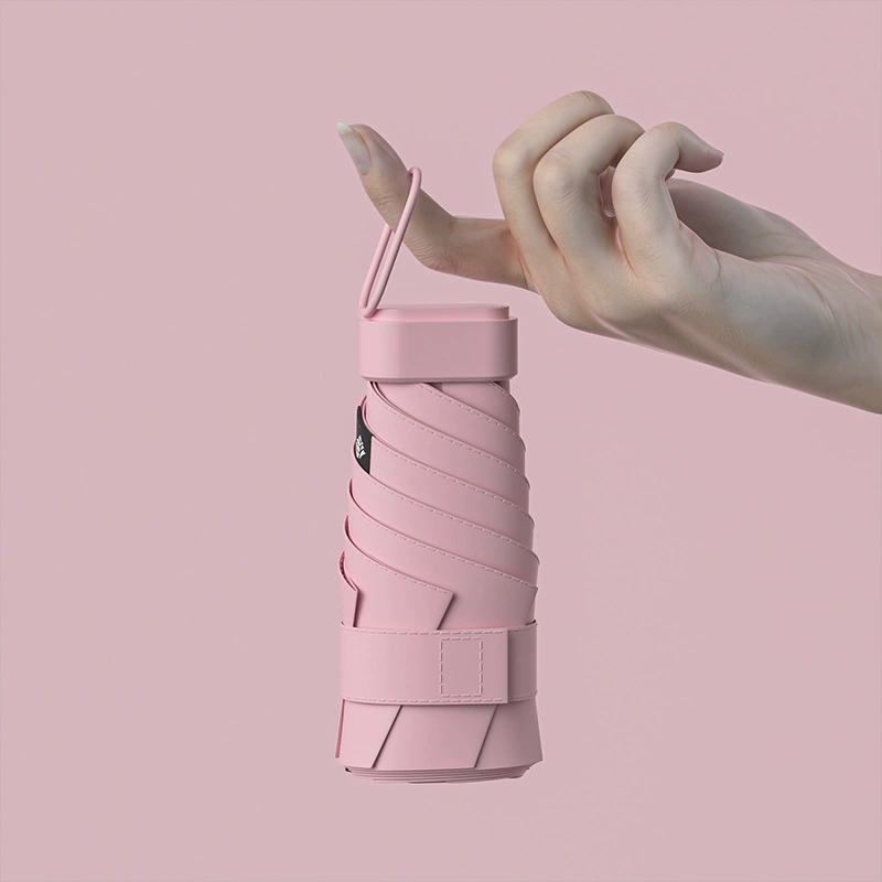 Pocket-Size Umbrella for Travel with UV Protection and Card Holder - Model: 934879097731 - 图片 6