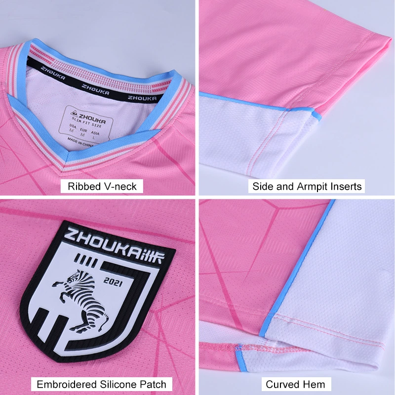 Breathable Custom Team Jersey for Football and Running - Model: 1062676324683 - 图片 4