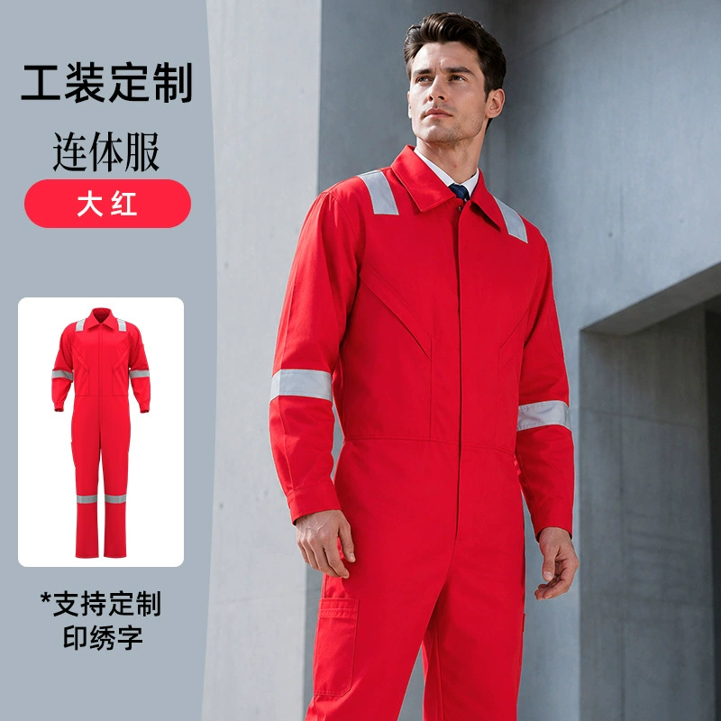 Men's Reflective Coverall for Mechanic Welder Shipyard Harbor Work - Model: 1058027659787 - 图片 8