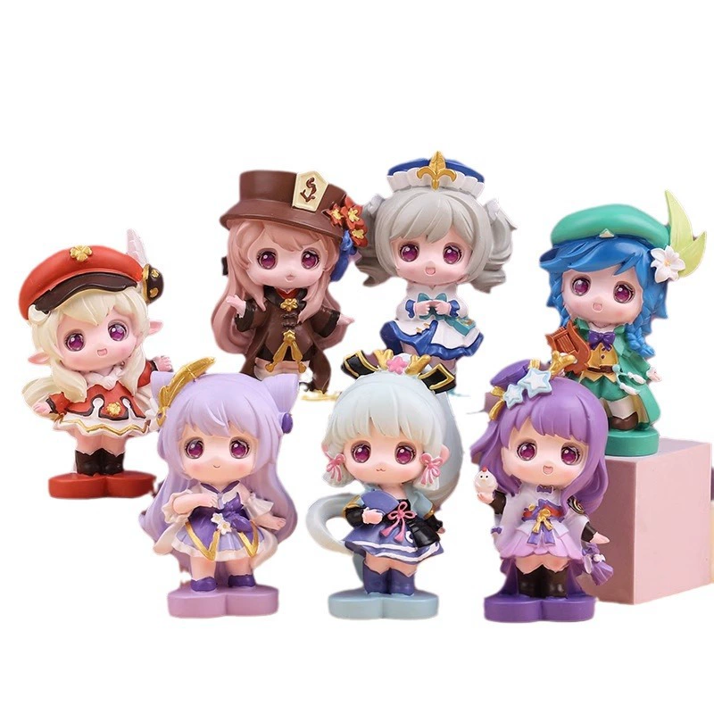 Custom PVC Blind Box Figure for Desk Decor with Resin Pendant - Model: 979225662637 - 图片 5