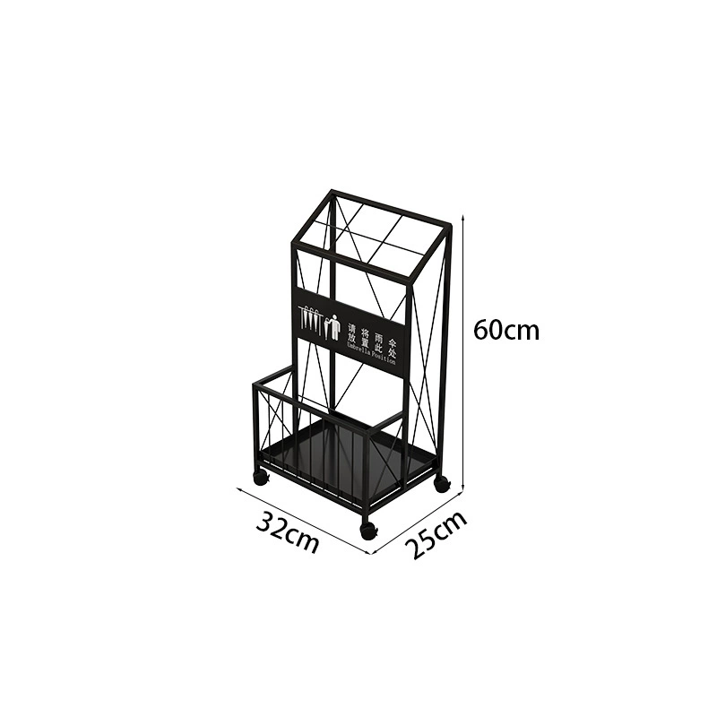 Umbrella Stand for Advertising with Logo Printing, Holds 8-20 Long Umbrellas - Model: 777989699656 - 图片 7