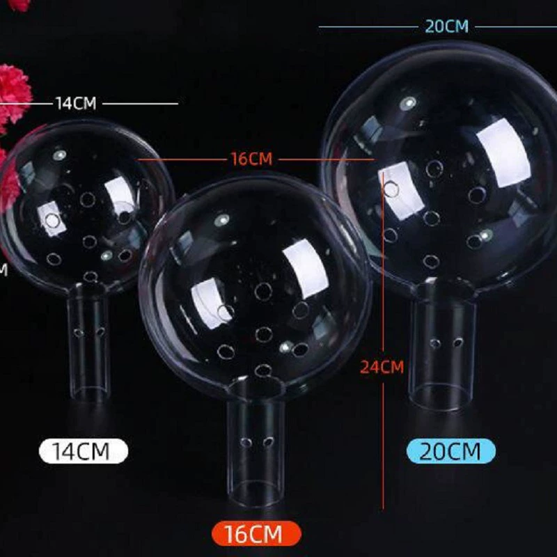 Clear Acrylic Hanging Ball for Preserved Flowers and Holiday Gift - Model: 818658191020 - 图片 3