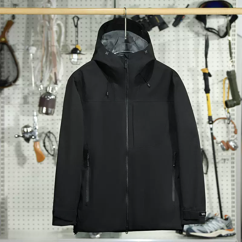 Custom Logo Outdoor Workwear Jacket for Team Building with Hood - Model: 981912779861 - 图片 8