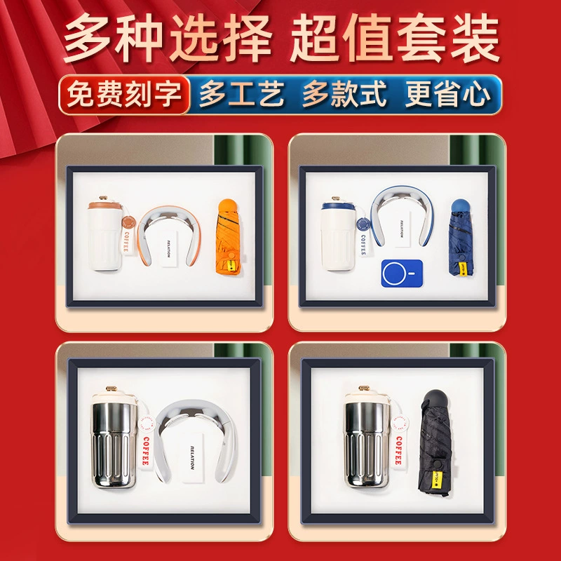 Corporate Gift Set Coffee Cup Thermos for Clients Employees - Model: 784628306340 - 图片 4