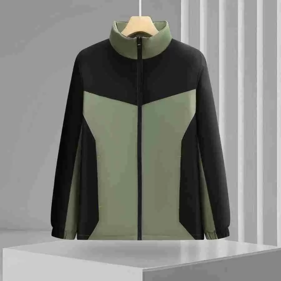 Windproof Stand Collar Jacket for Outdoor Work with Liner and Custom Logo - Model: 975609259036 - 图片 9
