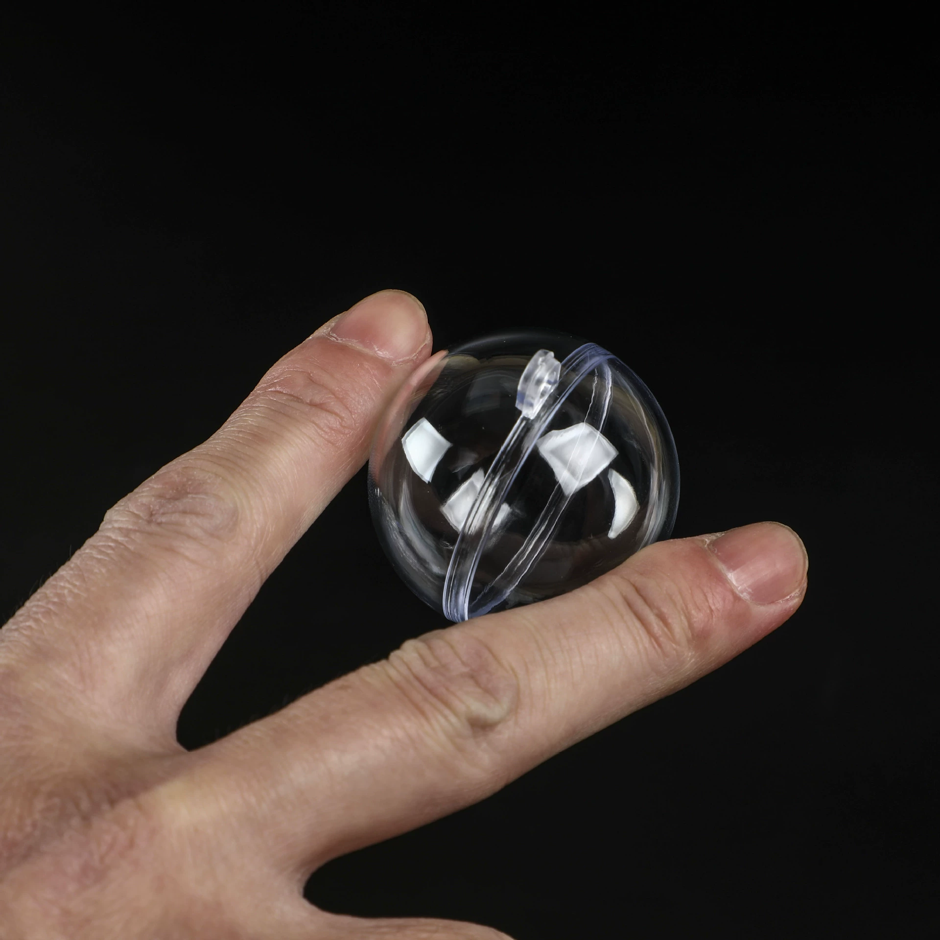 Clear Acrylic Hanging Ball for Preserved Flowers and Holiday Gift - Model: 818658191020 - 图片 7
